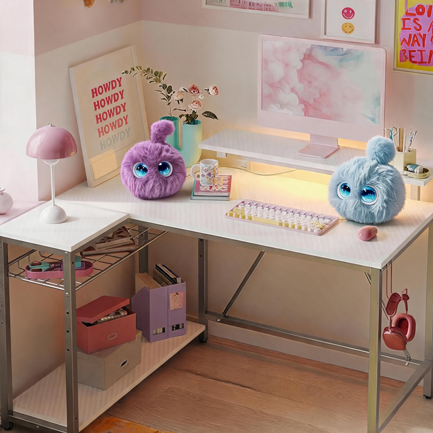 PuKiDo Evolving AI Plush Kids Learning & Emotional Companion Toy