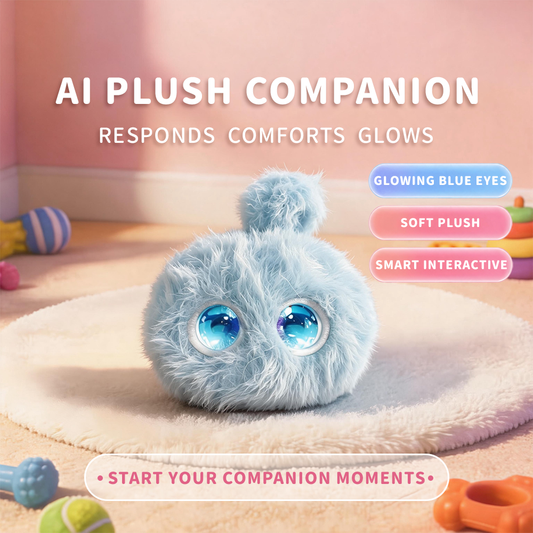 PuKiDo Evolving AI Plush Kids Learning & Emotional Companion Toy