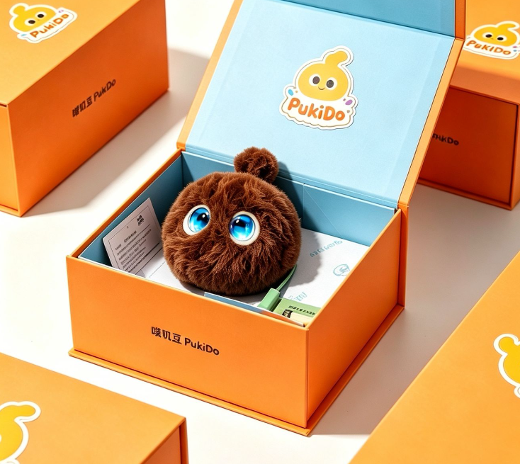 PuKiDo Evolving AI Plush Kids Learning & Emotional Companion Toy